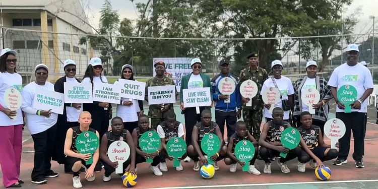 DEPOWA Launches Sports Drive Against Drug Abuse: Live Free, Stay Clean