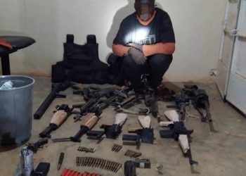 Troops Bust Illegal Arms Factory in Plateau, Arrest Weapon Fabricator, Recover Cache of Weapons