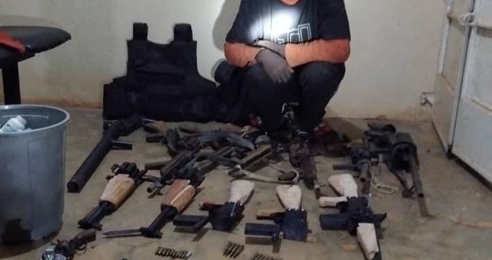 Troops Bust Illegal Arms Factory in Plateau, Arrest Weapon Fabricator, Recover Cache of Weapons