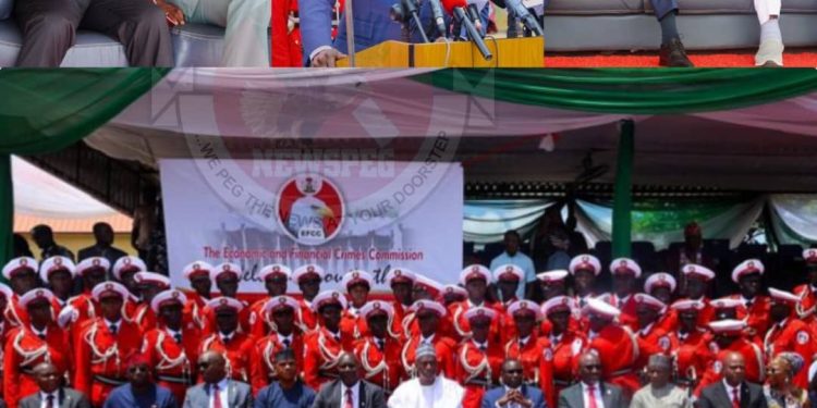 EFCC Commissions 404 New Cadets, Olukoyede Charges Them on Integrity