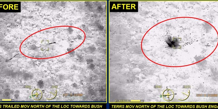 NAF Airstrikes Neutralise Over 30 Terrorists in Borno Joint Operation