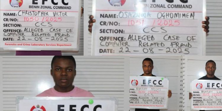 Edo High Court Jails Eight Internet Fraudsters, Orders Forfeiture of Proceeds to FG