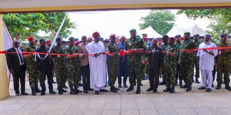 COAS Inaugurates Key Infrastructural Projects at Joe Akaahan Cantonment, Makurdi