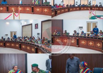 DEPOWA President Visits Delta Governor, Flags Off Empowerment Seminar for Widows of Fallen Heroes