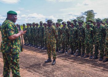 COAS Visits Troops in Ogoja, Commends Their Dedication to National Security