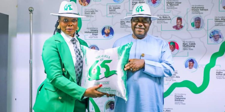 Nigeria at 65: Convener of Historic Compendium Carolyne Isaac Hails SGF’s Office, Shares Inspiration