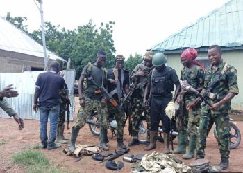 Troops Clear Terrorist Hideouts in Ibi LGA, Recover Arms, Uniforms and Motorcycle