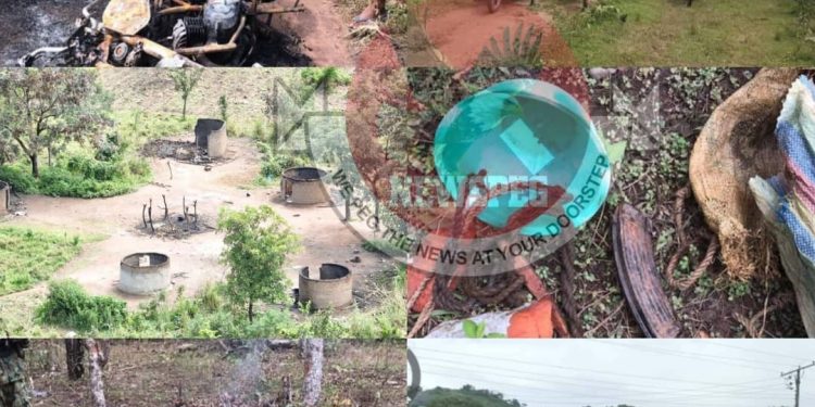 Troops of 6 Brigade Sustain Offensive, Disrupt Bandits Activities and Destroy Hideouts in Taraba