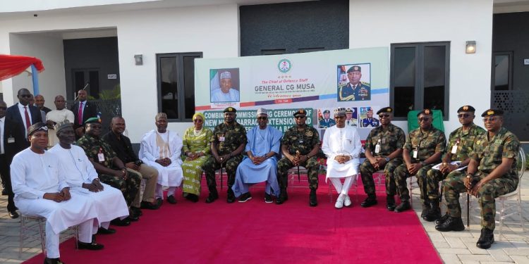 Troops’ welfare gets a lift as Defence Headquarters commissions new facilities