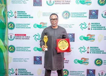 NiMet DG, Prof. Anosike, Wins GovTech Trailblazer Award as Agency Emerges Best in Open Data Excellence