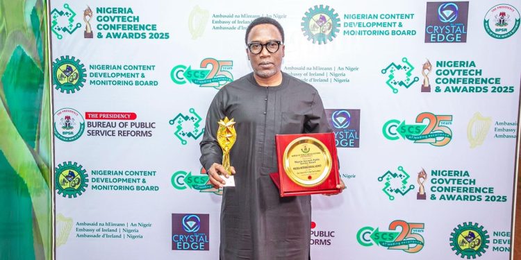 NiMet DG, Prof. Anosike, Wins GovTech Trailblazer Award as Agency Emerges Best in Open Data Excellence