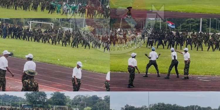 CDS Musa Reaffirms Unity and Fitness as Cornerstones of National Security During 2025 Armed Forces Route March in Abuja