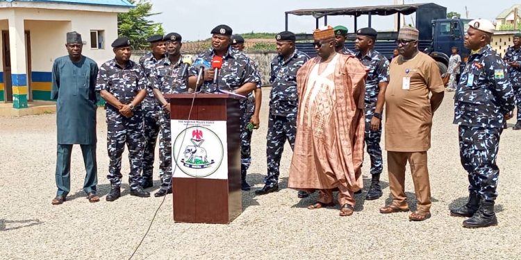 Nasarawa Police Command arrests 25 suspects, bursts kidnapping syndicates and recovers firearms