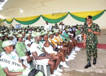 General Nafiu Inspires Corps Members to Embrace Equality and Service to Nation