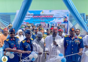 NAF Deepens Civil-Military Relations With Commissioning Of New Paediatric And General Wards In Kano