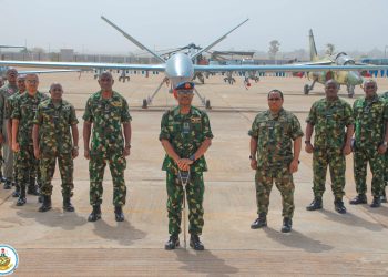 CAS Aneke Declares Total Resolve To Crush Threats During Visit To Operation Fansan Yamma