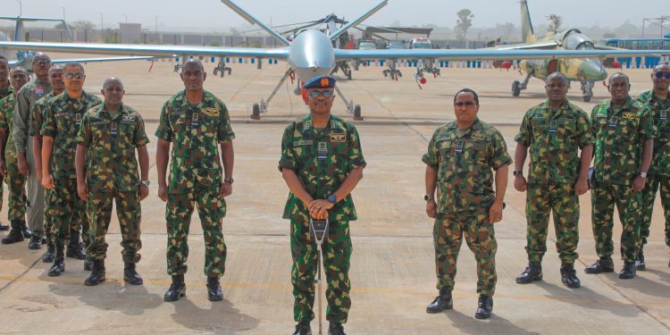 CAS Aneke Declares Total Resolve To Crush Threats During Visit To Operation Fansan Yamma