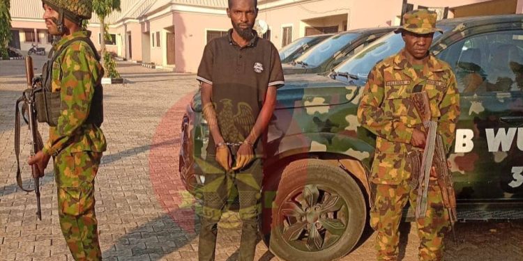 Operation Zafin Wuta: Troops Arrest Notorious Kidnap Suspect In Wukari, Intensify Search For Victim