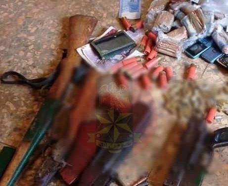 Troops raid gunrunners’ hideout in Plateau, recover rifles, ammunition and cash