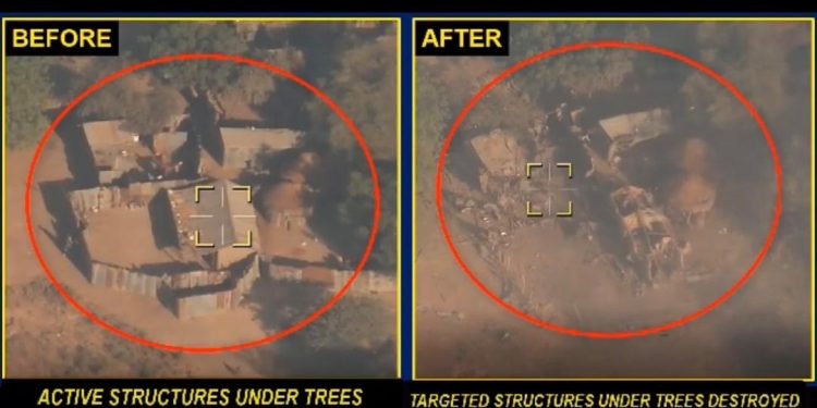 Naf Precision Strike Levels Major Terrorist Enclave In Sambisa Forest