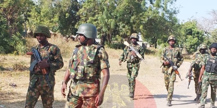 6 Brigade storms Taraba community, crushes armed militia and recovers cache of weapons