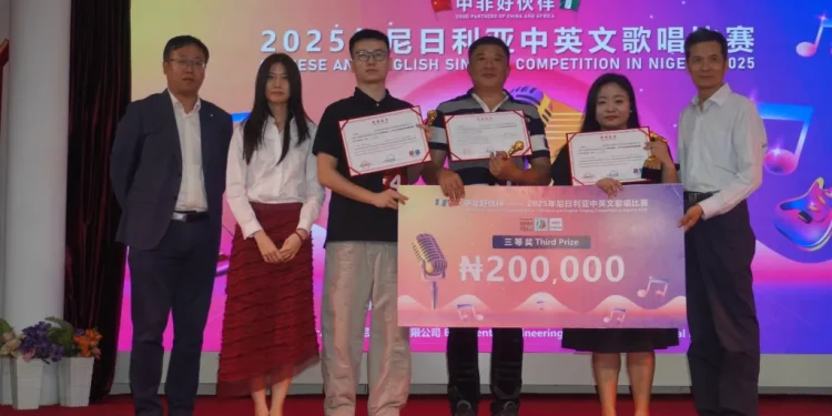 China, Nigeria Deepen Cultural Bonds Through 2025 Chinese and English Singing Competition in Abuja