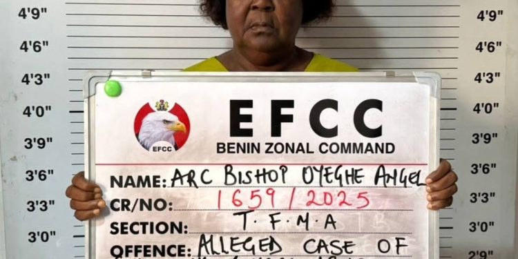 Efcc Arrests Female Archbishop Over Alleged Naira Abuse, Money Laundering