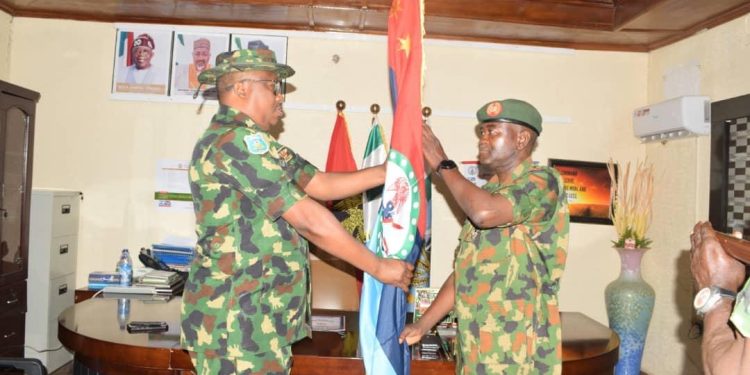 Major General Warrah Idris Assumes Command of Operation FANSAN YAMMA, Promises Renewed Drive for Lasting Peace in Northwest