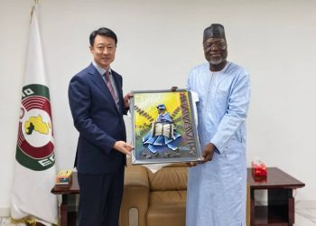 China Deepens Ties With ECOWAS As Ambassador Yu Dunhai Meets President Touray, Donates Official Vehicle