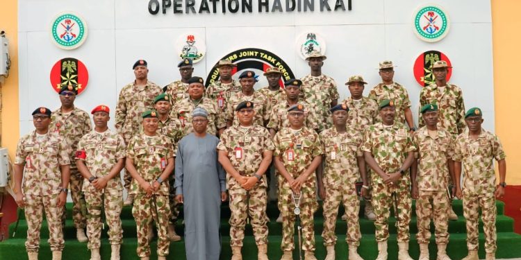 OPHK Theatre Commander pledges full support to Nigerian Army University Biu during vice-chancellor’s visit