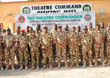OPHK Theatre Commander decorates five new Brigadier Generals, tasks them on loyalty, strategy and exemplary leadership