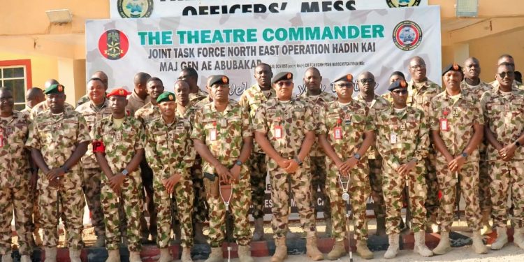 OPHK Theatre Commander decorates five new Brigadier Generals, tasks them on loyalty, strategy and exemplary leadership