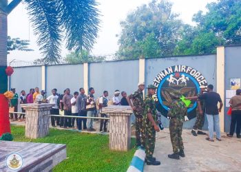 Over 20,000 Youths Jostle for NAF Slots as Air Force Begins Nationwide 2025 Recruitment Aptitude Test