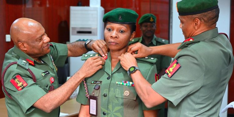 COAS decorates Army spokesperson Appolonia Anele as Colonel, tasks DAPR on stronger strategic communication