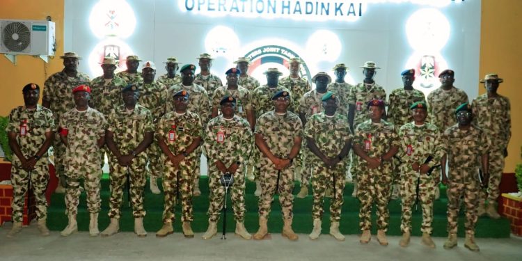 Commander Corps Of Artillery Assesses OPHK Operations, Reaffirms Sustained Firepower Support In North-East