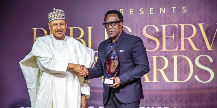 Prof. Charles Anosike Receives Business Day Excellence In Public Service Award 2025