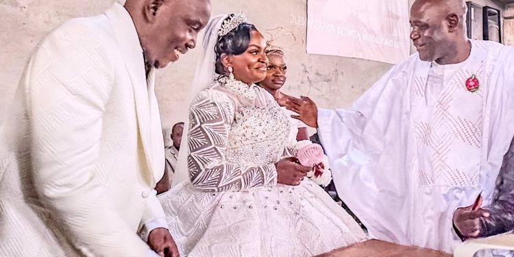 Defence ministry permanent secretary hosts dignitaries at son’s wedding