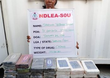 NDLEA Smashes Cocaine Syndicate as Fugitive Female Kingpin Is Arrested With ₦5bn Drug Haul in Lagos