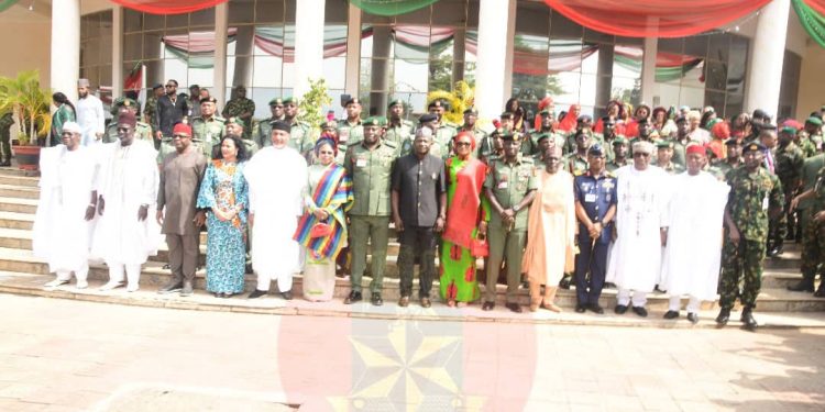 Your New Stars Must Shine On Nigeria’s Security Frontlines – Defence Minister Charges Promoted Generals