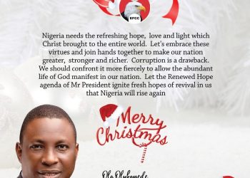 EFCC Chairman Olukoyede Urges Nigerians to Embrace Love, Light and Hope This Christmas