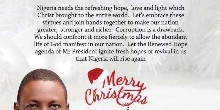 EFCC Chairman Olukoyede Urges Nigerians to Embrace Love, Light and Hope This Christmas