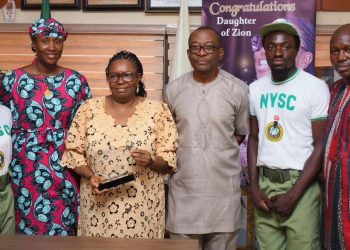 NYSC national cultural troupe clinches youth minister’s award at 2025 International Youth Day