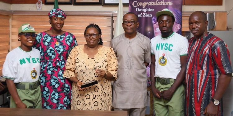 NYSC national cultural troupe clinches youth minister’s award at 2025 International Youth Day