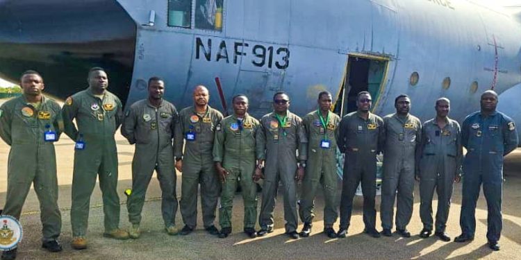 NAF C-130 resumes journey after precautionary landing, touches down safely in Accra