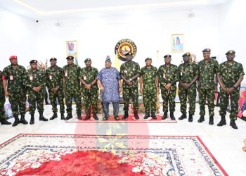 Governor Adeleke hails army training depot in Osun, hosts COAS ahead of first recruits’ passing out parade