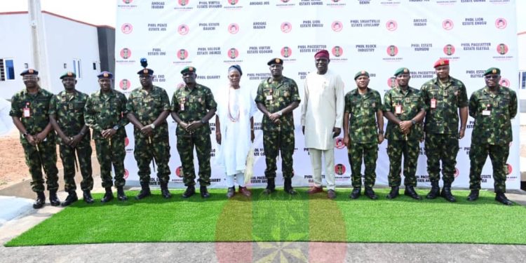 Putting roofs over heroes: Army deepens soldier-first welfare drive in Ibadan