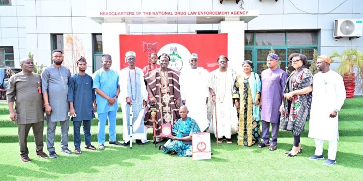 Alaafin pledges to mobilise traditional rulers as Marwa seeks royal backing in war against drug abuse