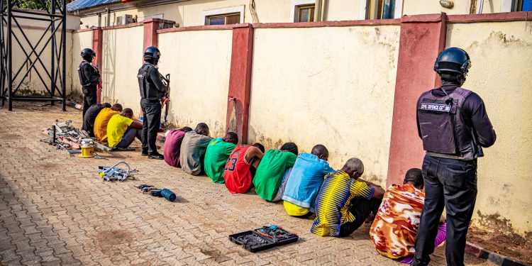 NSCDC intelligence squad cracks nationwide criminal networks, arrests suspects in major infrastructure vandalism and robbery cases