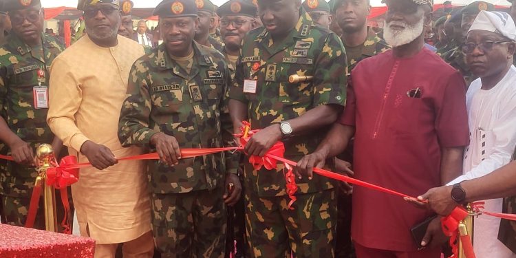 Nigerian Army Commissions PHDL Shopping Complex in Abuja to Boost Personnel Welfare, Economic Activity