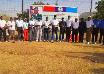 Defence Headquarters marks Armed Forces Remembrance with golf kitty as minister honours fallen heroes